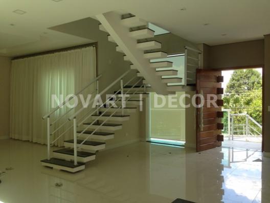 Cortina em tecido com argola