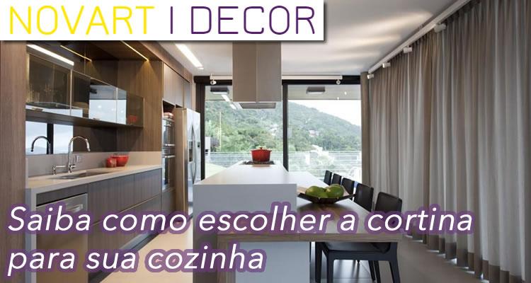 Saiba como escolher a cortina para sua cozinha
