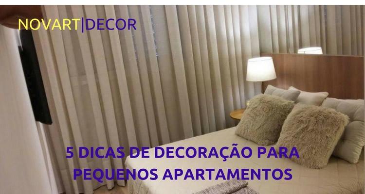5 dicas de decoração para pequenos apartamentos